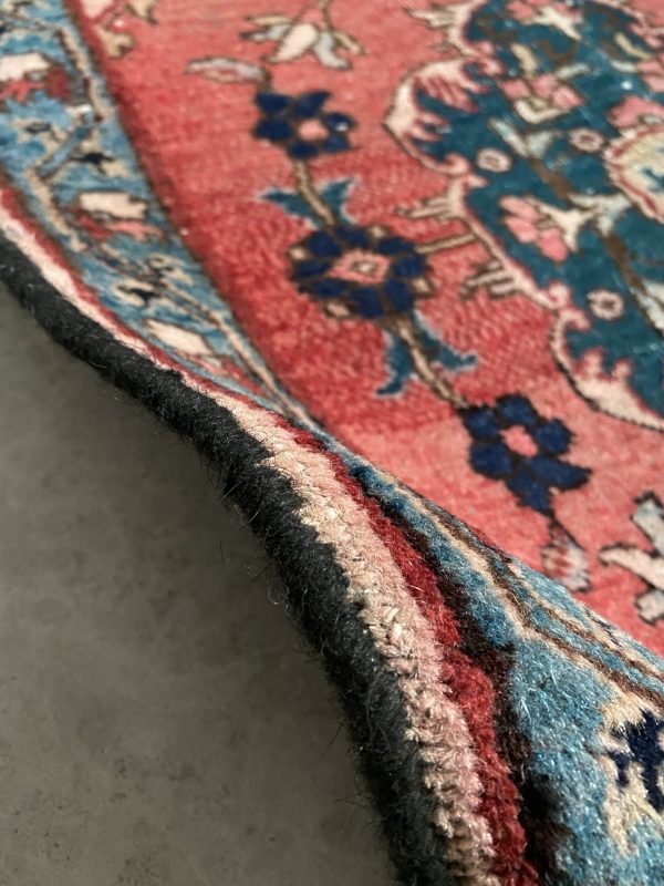 Vintage Accent Rug, Floral Rug, Kitchen, Entryway, 3.5*2.3 Ft - Image 6