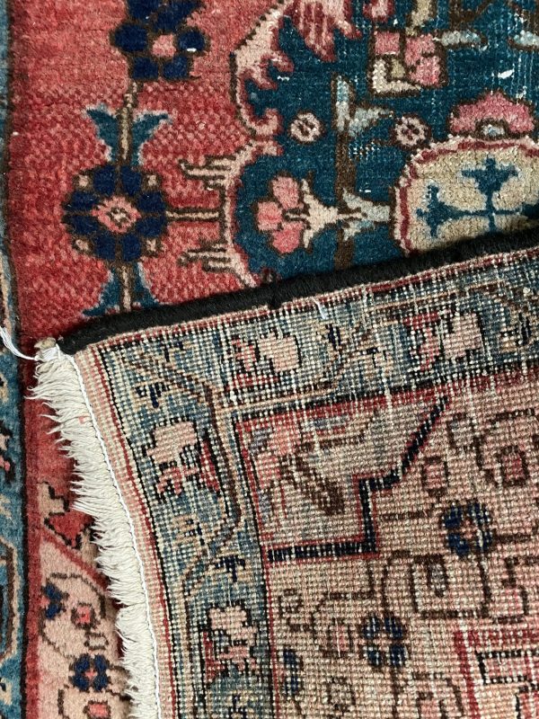 Vintage Accent Rug, Floral Rug, Kitchen, Entryway, 3.5*2.3 Ft - Image 9